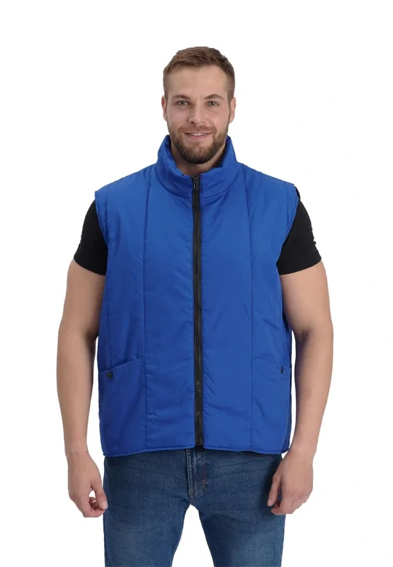 Жилет утепленный "РЕЙНИР", цвет: васильковый